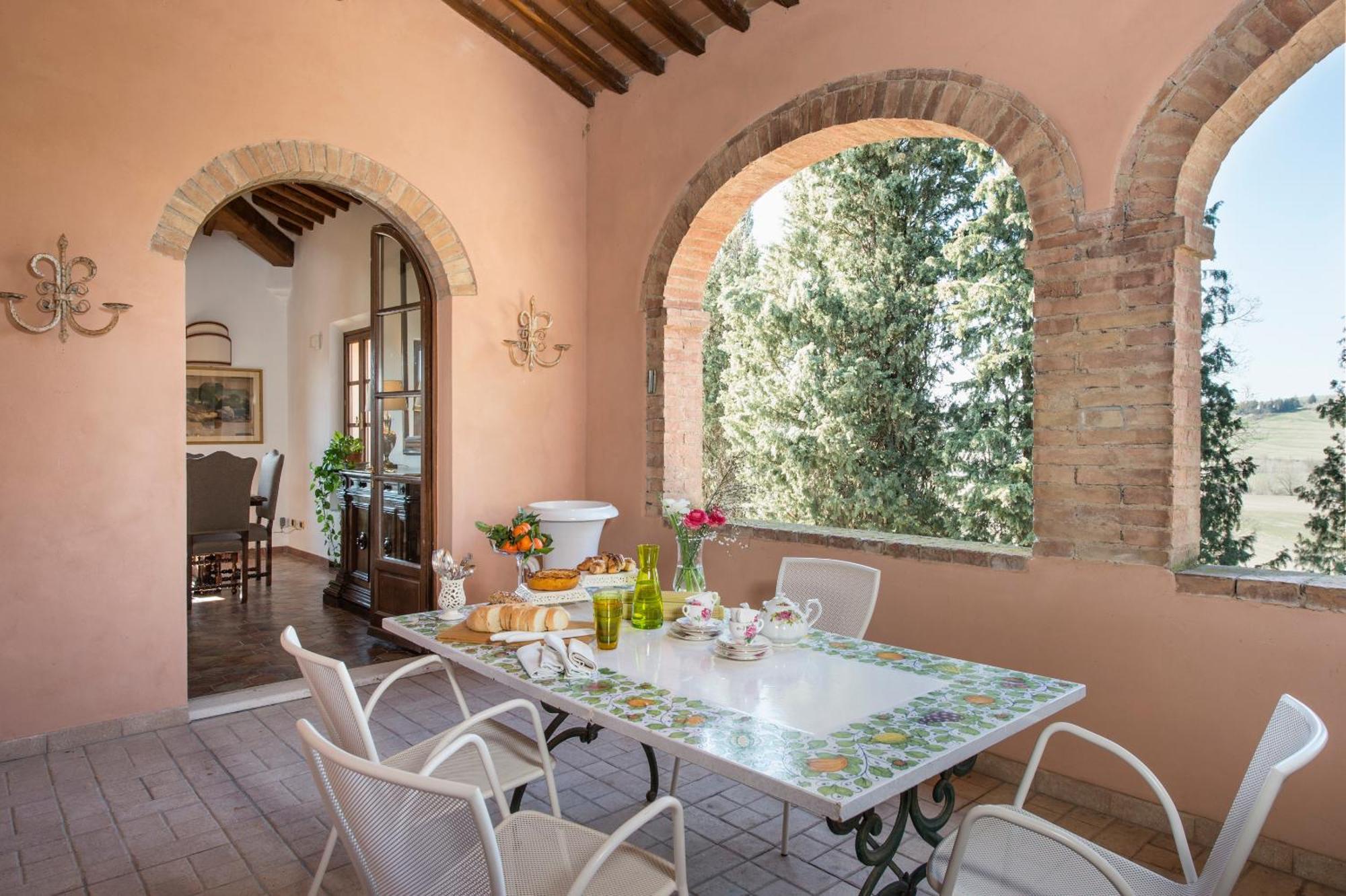 Villa Il Giardinello Монтальчино Экстерьер фото