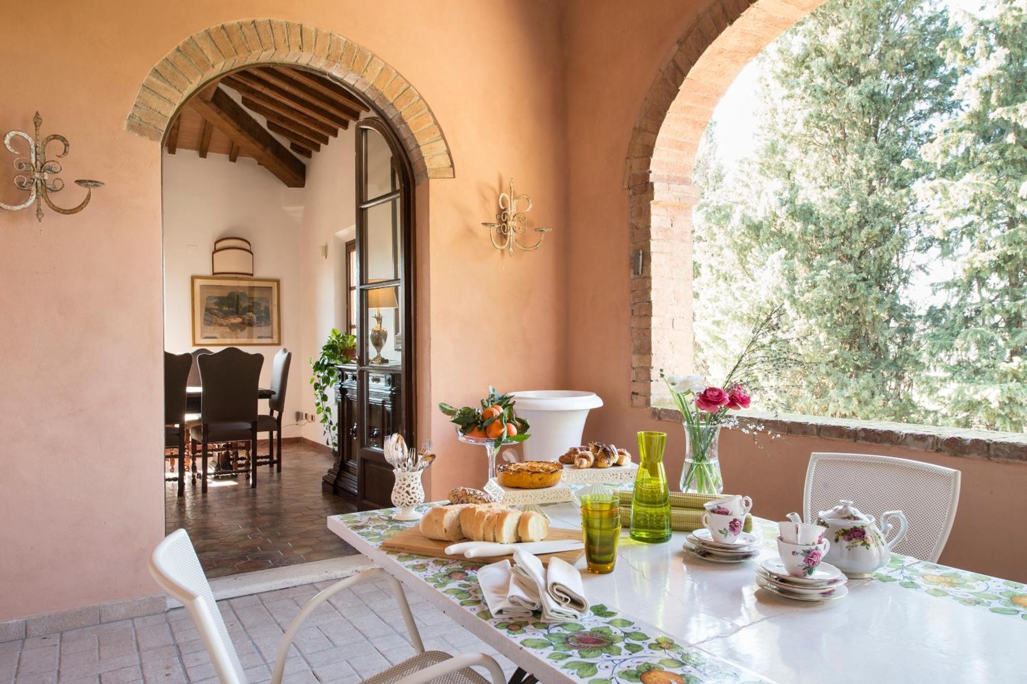 Villa Il Giardinello Монтальчино Экстерьер фото