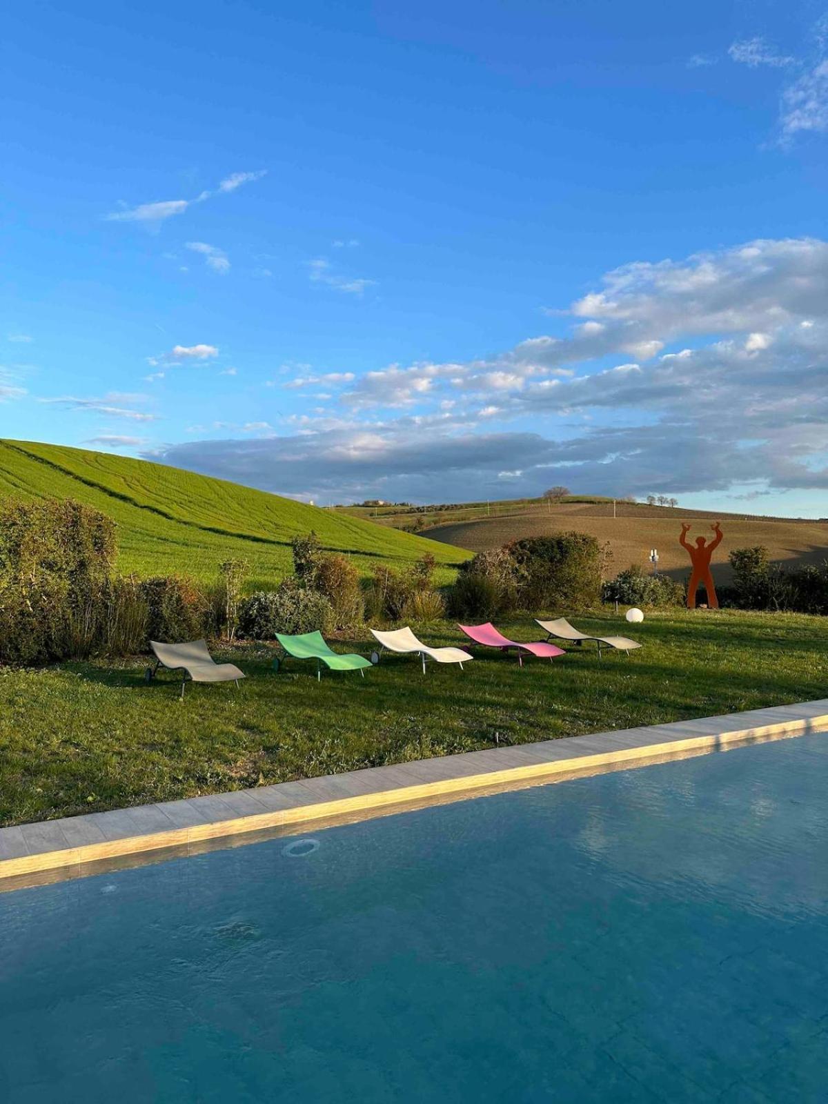 Villa Il Giardinello Монтальчино Экстерьер фото