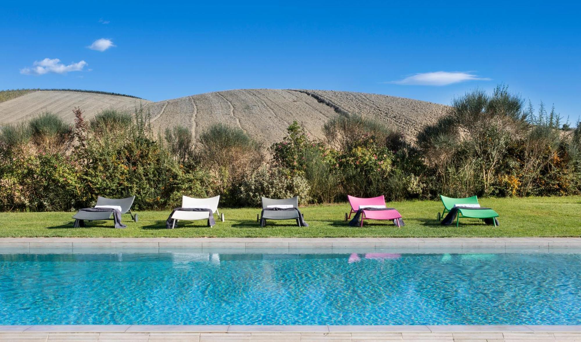 Villa Il Giardinello Монтальчино Экстерьер фото