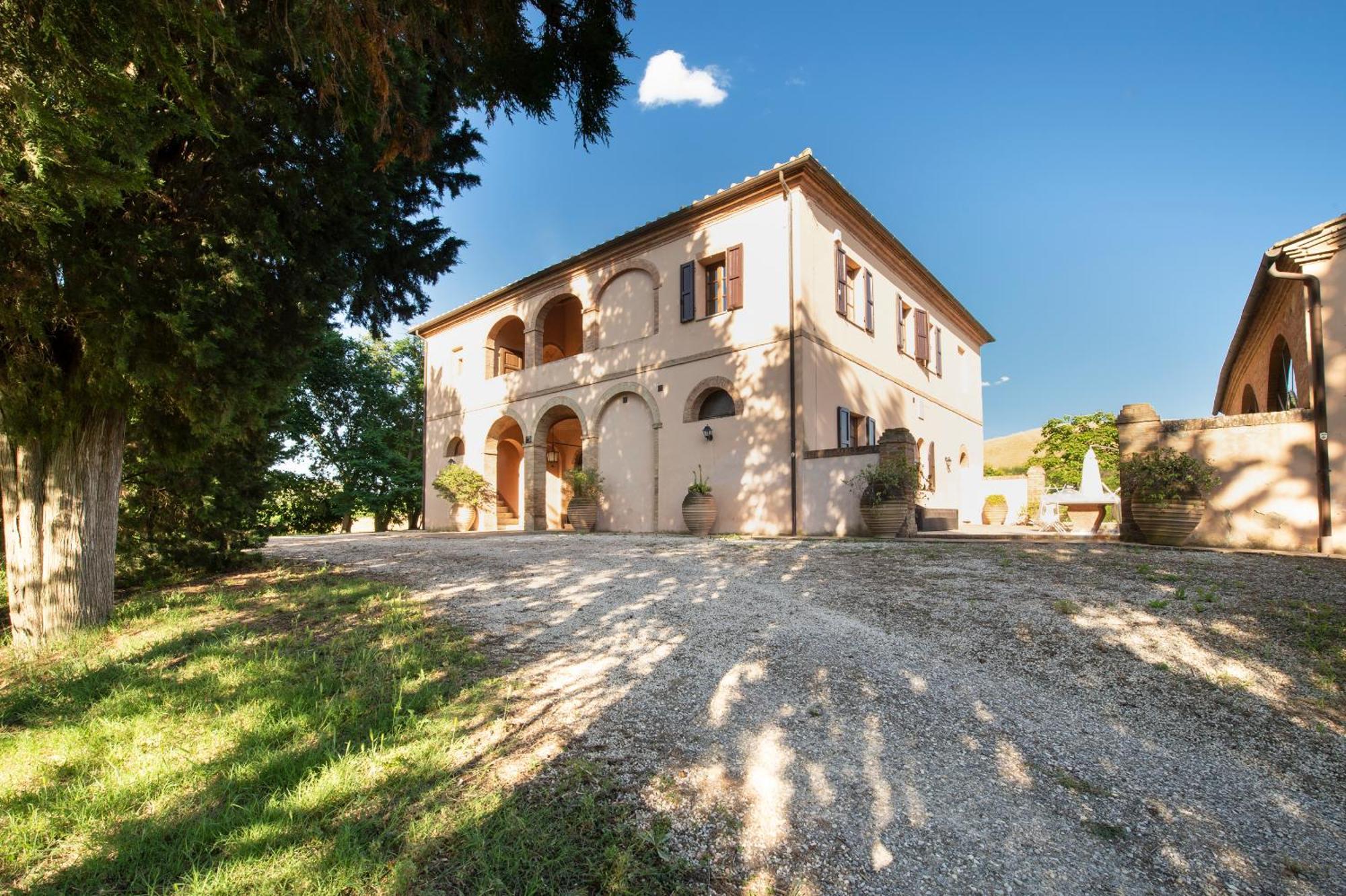 Villa Il Giardinello Монтальчино Экстерьер фото