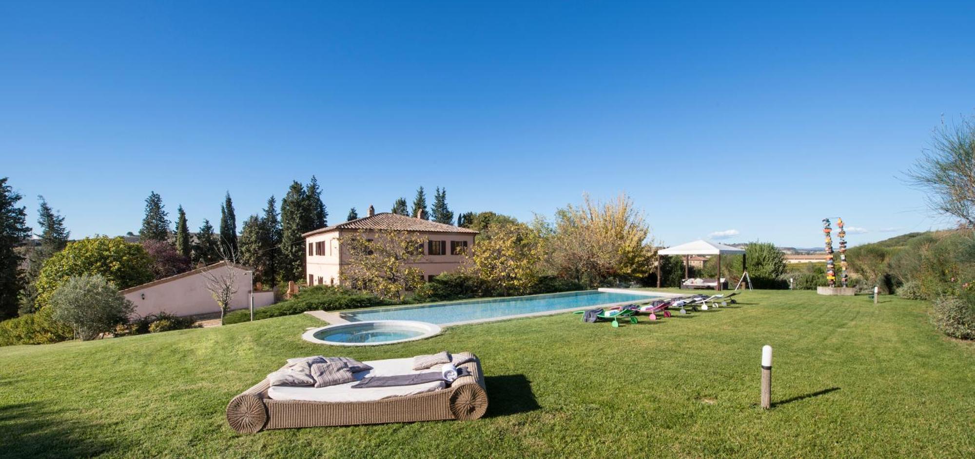 Villa Il Giardinello Монтальчино Экстерьер фото