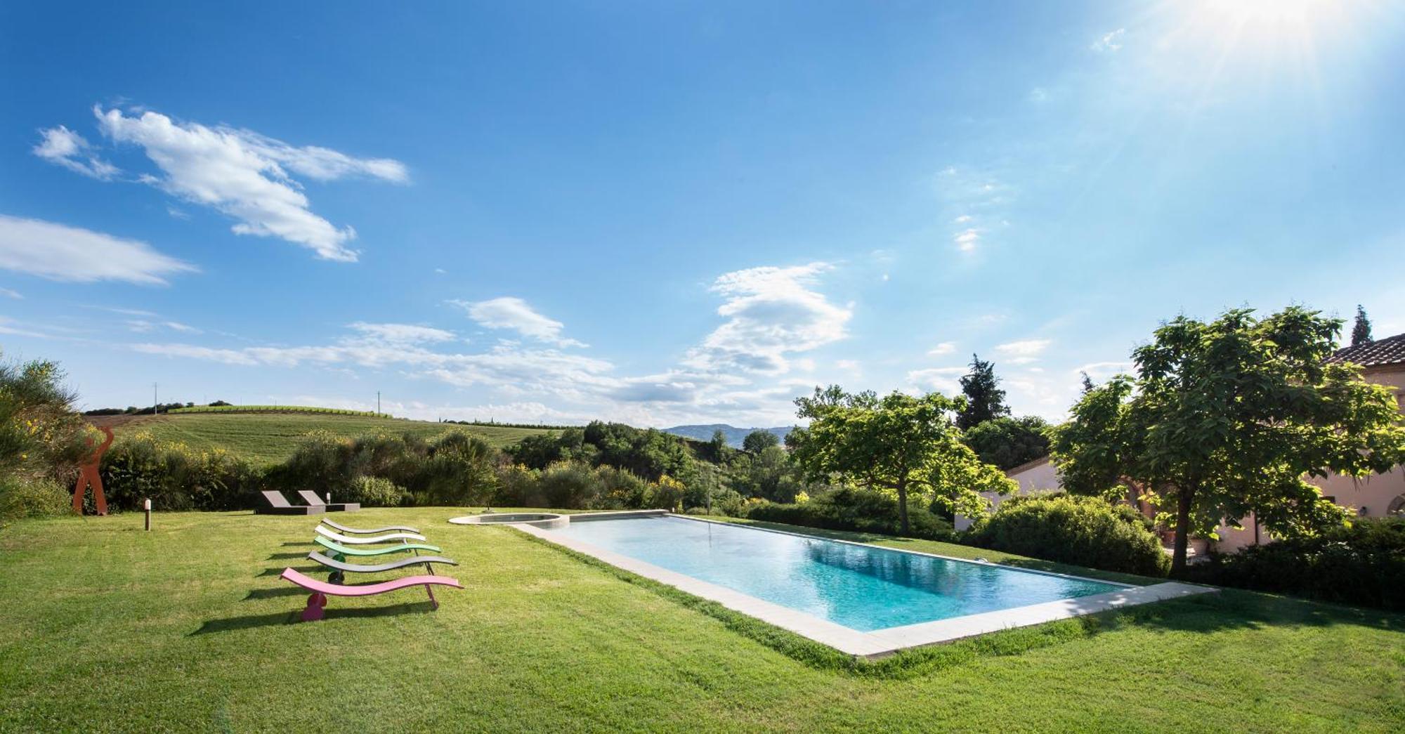 Villa Il Giardinello Монтальчино Экстерьер фото