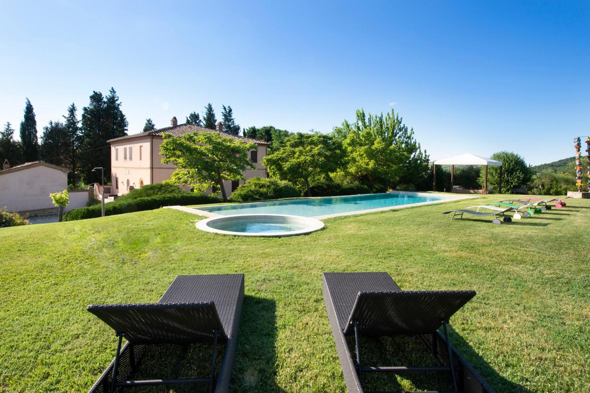 Villa Il Giardinello Монтальчино Экстерьер фото