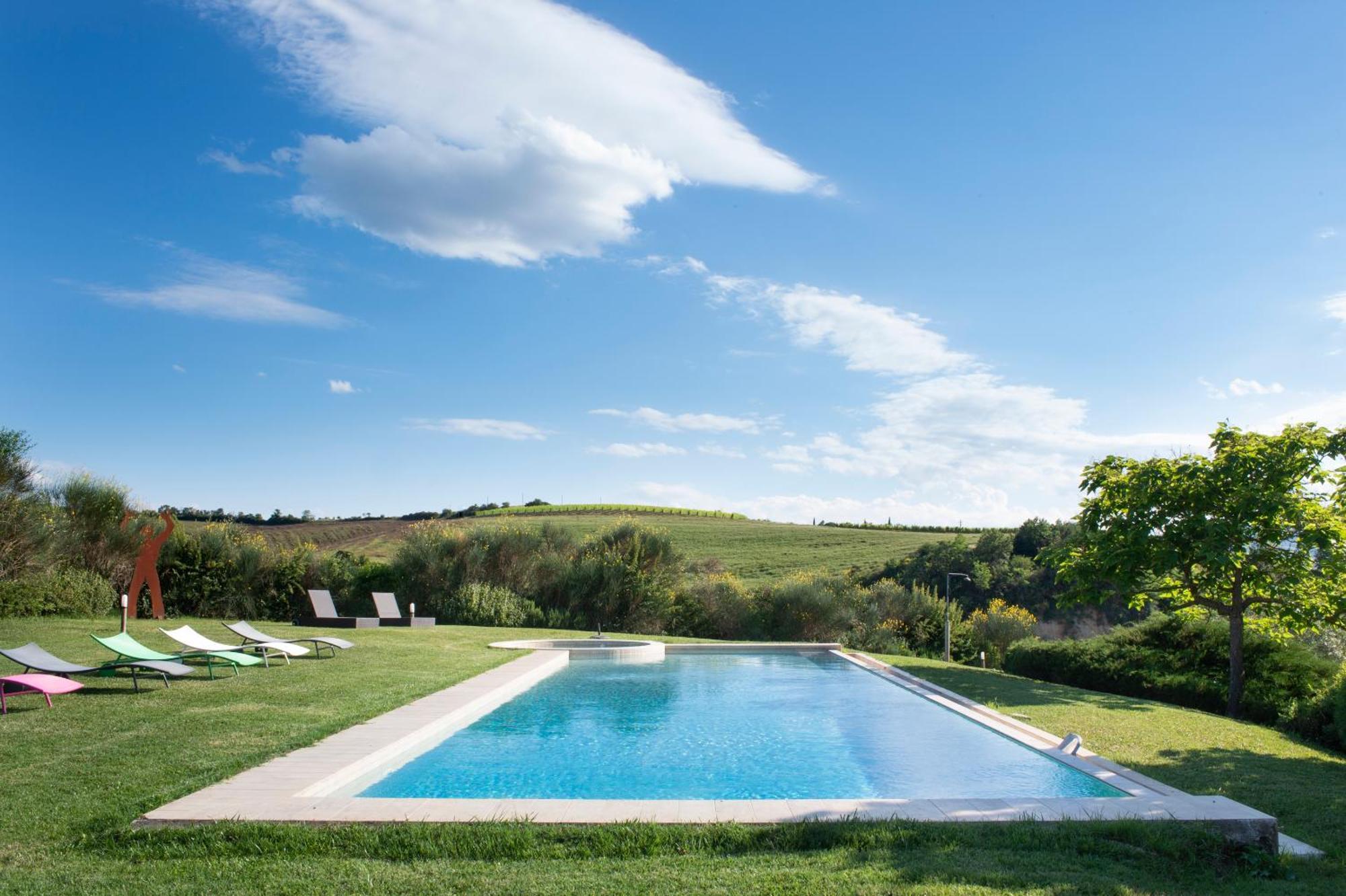 Villa Il Giardinello Монтальчино Экстерьер фото