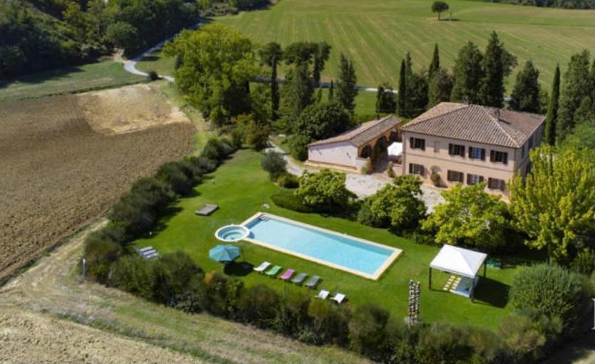 Villa Il Giardinello Монтальчино Экстерьер фото